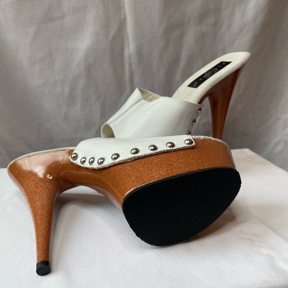 SOLD DEADSTOCK Pleaser Delight 601-12 Platform Stiletto Heels Size 9 - Picture 6 of 9